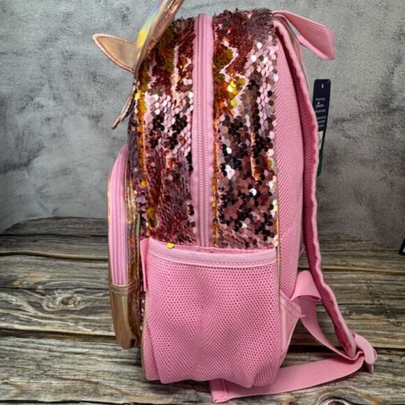 Sparkling Sequin Minnie Mouse Backpack Set NWT​ - Picture 6 of 11